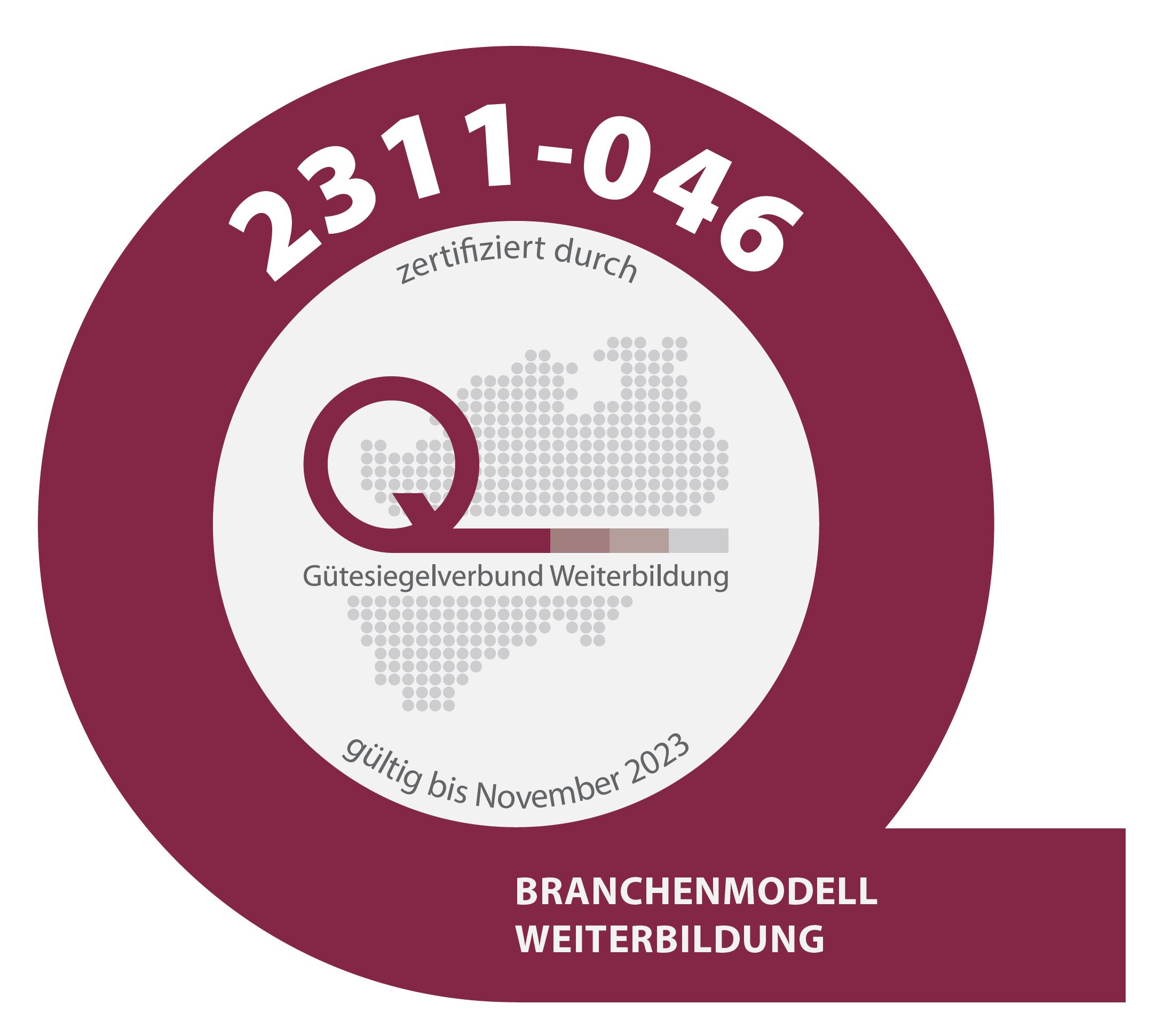 Logo Gütesiegelverbund Weiterbildung